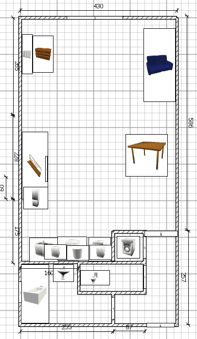 Plan rez de chausse