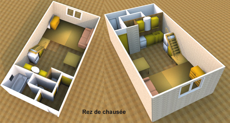 Rez de chause 3D